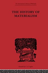 book The History of Materialism