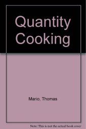 book Quantity cooking