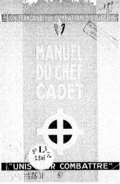 book Manuel du chef cadet. Cadet et cadettes de la Légion. Mouvement de jeunesse d’action civique et sociale