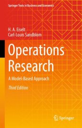 book Operations Research: A Model-Based Approach