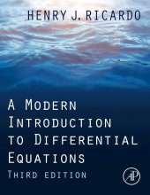 book A Modern Introduction to Differential Equations, Third Edition [3rd Ed] (Instructor's Solution Manual) (Solutions)