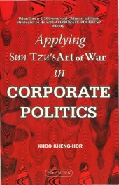 book Applying Sun Tzu's Art of War in Corporate Politics