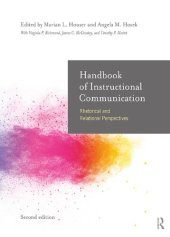 book Handbook of Instructional Communication: Rhetorical and Relational Perspectives