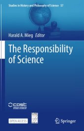 book The Responsibility Of Science