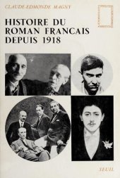 book Histoire du roman francais depuis 1918