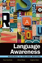 book Language Awareness: Readings for College Writers