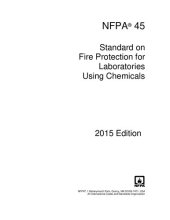 book Nfpa 45: Standard on Fire Protection for Laboratories Using Chemicals