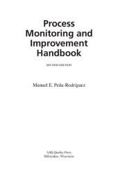 book Process Monitoring and Improvement Handbook