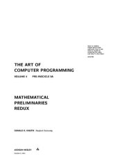 book The Art of Computer Programming