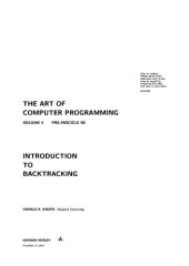 book The Art of Computer Programming