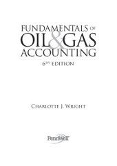 book Fundamentals of Oil & Gas Accounting