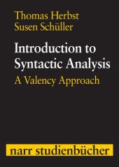 book Introduction to Syntactic Analysis: A Valency Approach