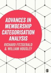 book Advances in Membership Categorisation Analysis