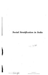 book Social Stratification In India: Issues And Themes