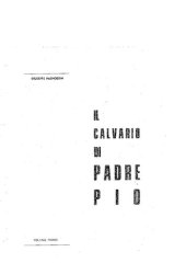 book Il Calvario di Padre Pio