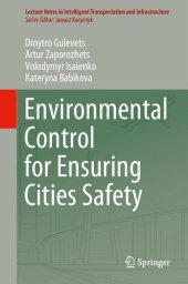 book Environmental Control for Ensuring Cities Safety