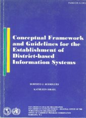 book Conceptual framework and guidelines for the establishment of district-based information systems