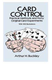 book Card Control: Practical Methods and Forty Original Card Experiments