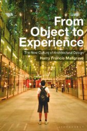 book From Object to Experience: The New Culture of Architectural Design