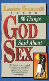 book 60 Things God Said About Sex