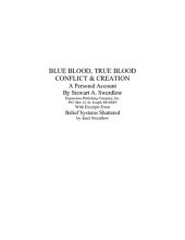 book Blue Blood, True Blood: Conflict and Creation