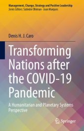 book Transforming Nations after the COVID-19 Pandemic: A Humanitarian and Planetary Systems Perspective