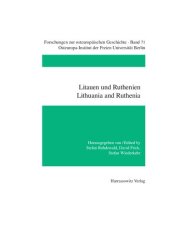 book Litauen und Ruthenien /Lithuania and Ruthenia: Studien zu einer transkulturellen Kommunikationsregion