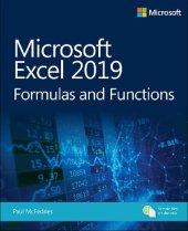 book Microsoft Excel 2019 Formulas and Functions (Business Skills)