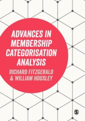 book Advances in Membership Categorisation Analysis