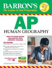 book Barron's AP Human Geography, 6th Edition