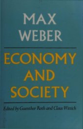 book Economy and society: an outline of interpretive sociology