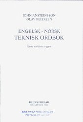 book Engelsk-norsk teknisk ordbok