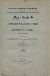 book Das Zweirad  bei den verschiedenen Militärstaaten Europas und deren praktische Verwendung im Kriegsfalle nebst einem Anhang: Leitfaden  zur praktischen Unterweisung militärischer Radfahrer