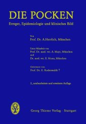 book Die Pocken - Erreger, Epidemiologie und klinisches Bild