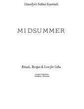 book Midsummer: Rituals, Recipes & Lore for Litha