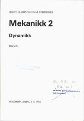 book Mekanikk. 2  Dynamikk