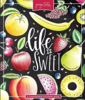 book Life Is Sweet: An Adult Coloring Book