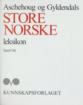 book Aschehoug og Gyldendals store norske leksikon Samf-Stt