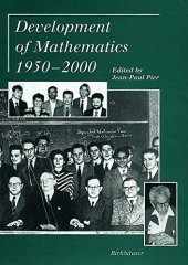 book Development of Mathematics, 1950–2000