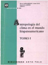 book Antropología del clima en el mundo hispanoamericano