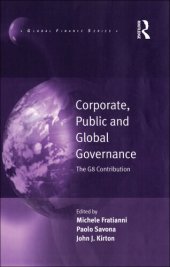 book Corporate, Public and Global Governance: The G8 Contribution