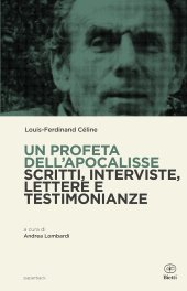 book Un profeta dell'Apocalisse. Scritti, interviste, lettere e testimonianze