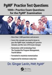 book PgMP® Practice Test Questions: 1000+ Practice Exam Questions for the PgMP® Examination