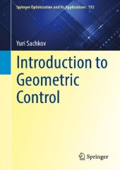 book Introduction to Geometric Control