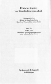 book Eisenbahnen und Eisenbahnunternehmer in der Industriellen Revolution - Ein preußisch/deutsch-englischer Vergleich