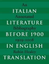 book Italian Literature Before 1900 in English Translation: An Annotated Bibliography, 1929-2008