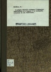 book Le peuple béninois condamne l’agression impérialiste et s’oppose à la reconquête coloniale de son territoire