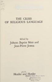 book Crisis of Religious Language