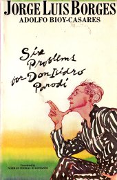 book Six Problems for Don Isidro Parodi