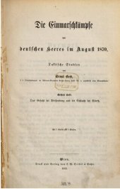 book Das Gefecht bei Weißenburg und die Schlacht bei Wörth